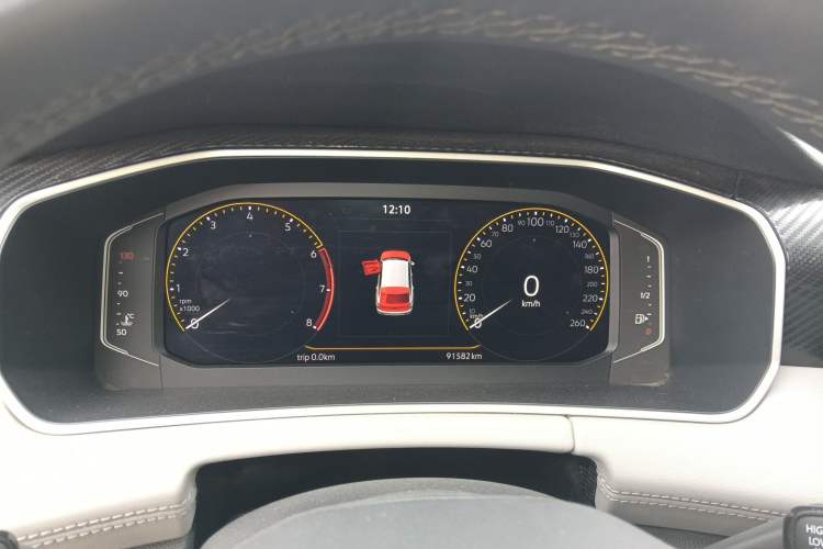 Used Volkswagen Tayron 2023 300TSI Two-Wheel-Drive Luxury Plus Advanced Edition Instrument Cluster