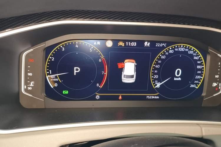 Used Volkswagen Tayron 2023 300TSI Two-Wheel-Drive Luxury Plus Advanced Edition Instrument Cluster