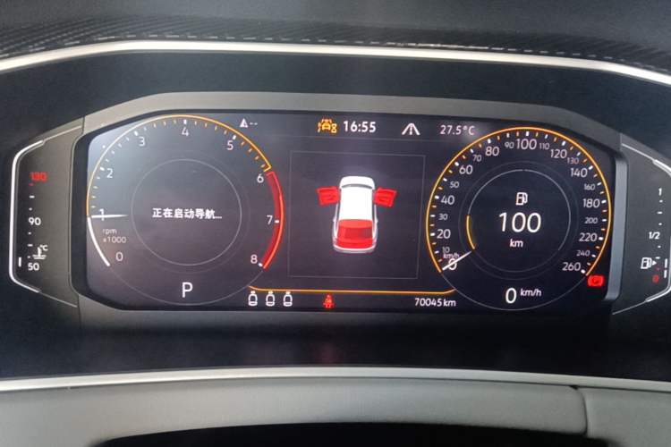 Used Volkswagen Tayron 2023 300TSI Two-Wheel-Drive Luxury Plus Advanced Edition Instrument Cluster