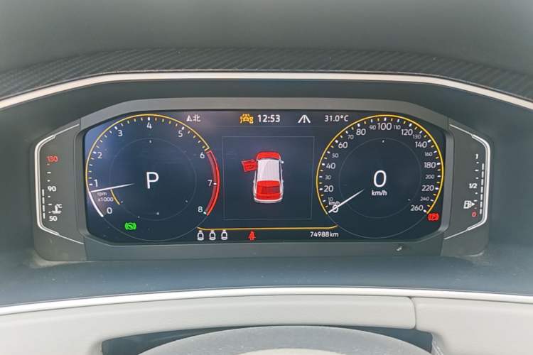 Used Volkswagen Tayron 2023 300TSI Two-Wheel-Drive Luxury Plus Advanced Edition Instrument Cluster