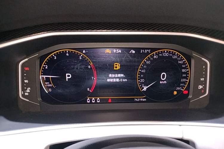 Used Volkswagen Tayron 2023 300TSI Two-Wheel-Drive Luxury Plus Advanced Edition Instrument Cluster
