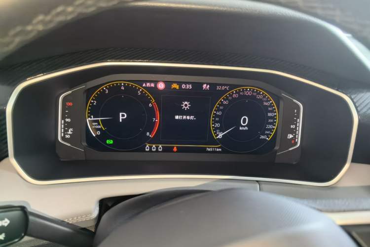 Used Volkswagen Tayron 2023 300TSI Two-Wheel-Drive Luxury Plus Advanced Edition Instrument Cluster