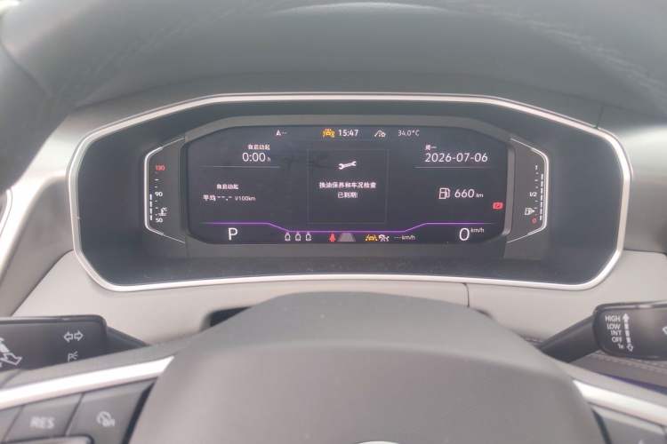 Used Volkswagen Tayron 2023 330TSI Two-Wheel-Drive R-Line High-Energy Version Instrument Cluster