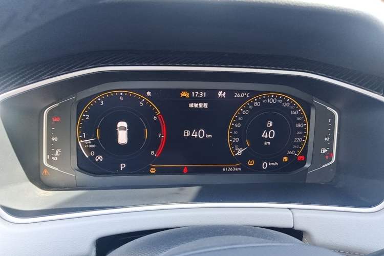 Used Volkswagen Tayron 2023 300TSI Two-Wheel-Drive Luxury Plus Advanced Edition Instrument Cluster