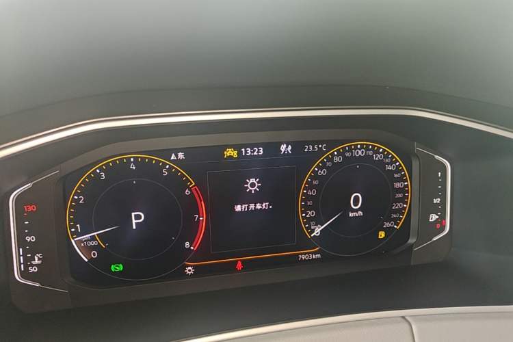 Used Volkswagen Tayron 2023 Revised Version 380TSI All-Wheel Drive R-Line High-Energy Edition Instrument Cluster
