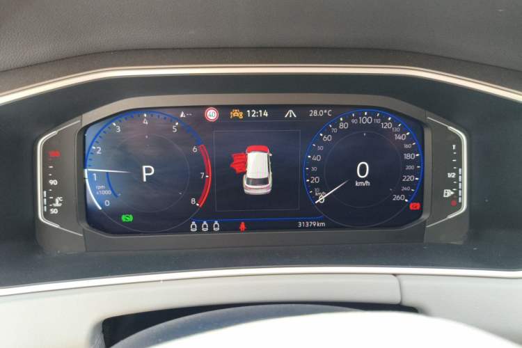 Used Volkswagen Tayron 2023 Revised Version 380TSI All-Wheel Drive R-Line High-Energy Edition Instrument Cluster