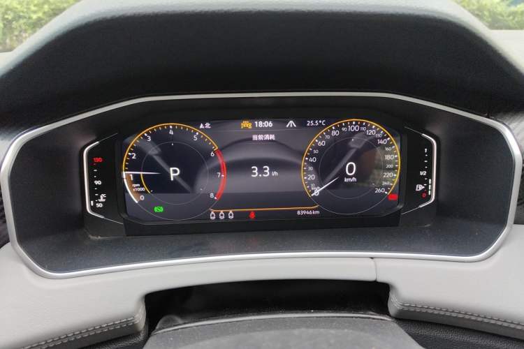Used Volkswagen Tayron 2023 330TSI Two-Wheel-Drive Luxury Plus Advanced Version Instrument Cluster
