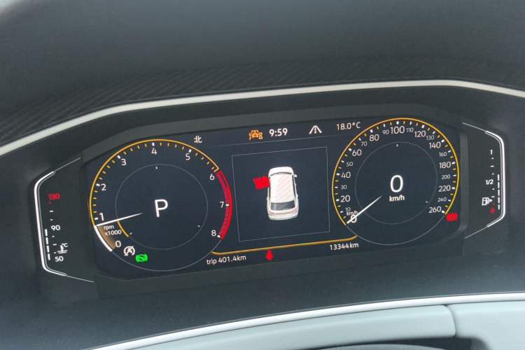 Used Volkswagen Tayron 2023 330TSI Two-Wheel-Drive Luxury Plus Advanced Version Instrument Cluster