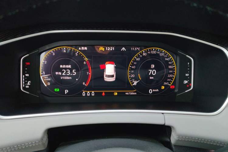 Used Volkswagen Tayron 2023 330TSI Two-Wheel-Drive Luxury Plus Advanced Version Instrument Cluster