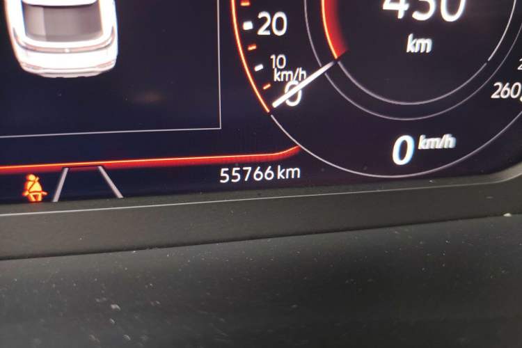 Used Volkswagen Tayron 2023 380TSI Four-Wheel Drive R-Line Pro Smart Edition Odometer Close Up