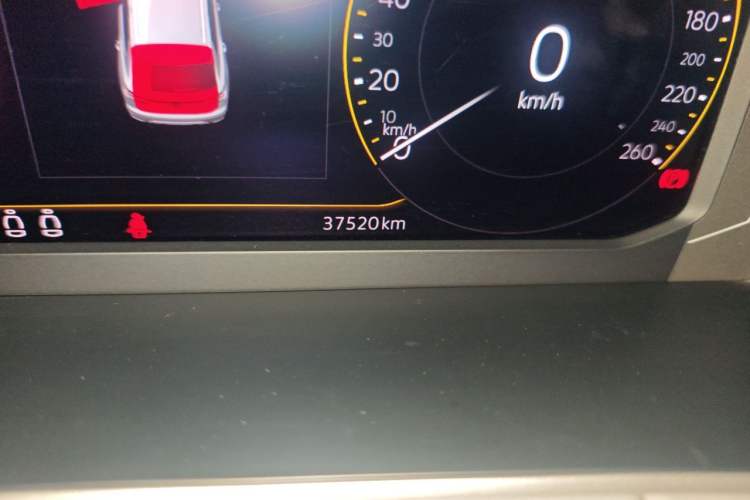 Used Volkswagen Tayron 2023 330TSI Two-Wheel-Drive Luxury Plus Advanced Version Odometer Close Up