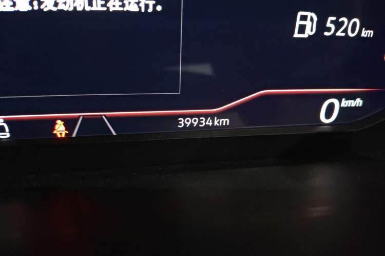 Used Volkswagen Tayron 2023 330TSI Two-Wheel-Drive R-Line High-Energy Version Odometer Close Up