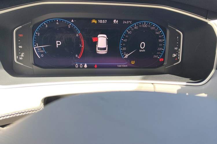 Used Volkswagen Tayron 2023 330TSI Two-Wheel-Drive R-Line High-Energy Version Odometer Close Up