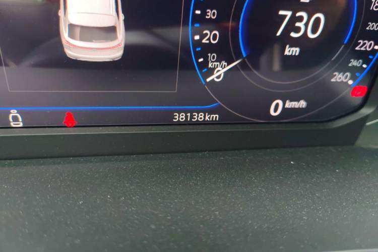 Used Volkswagen Tayron 2023 330TSI Two-Wheel-Drive R-Line High-Energy Version Odometer Close Up