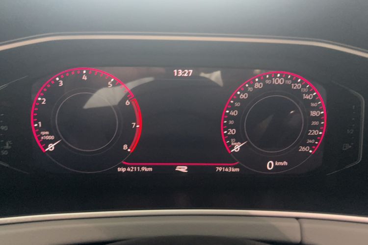 Used Volkswagen Tayron 2023 Revised Version 380TSI All-Wheel Drive R-Line Pro Smart Edition Odometer Close Up