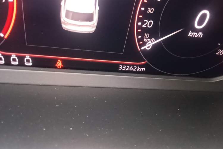 Used Volkswagen Tayron 2023 380TSI Four-Wheel Drive R-Line High-Energy Version Odometer Close Up