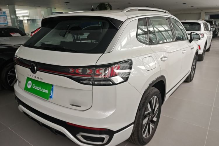 Used Volkswagen Tayron 2023 Revised Version 380TSI All-Wheel Drive R-Line High-Energy Edition Rear Right 45 Deg