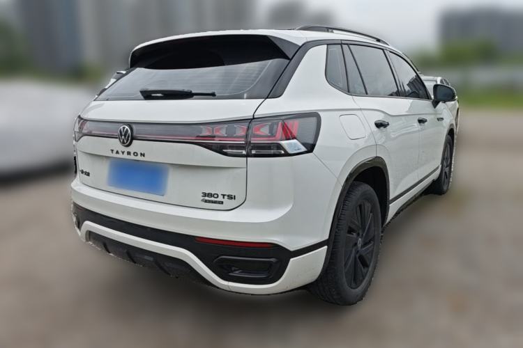 Used Volkswagen Tayron 2023 Revised Version 380TSI All-Wheel Drive R-Line High-Energy Edition Rear Right 45 Deg