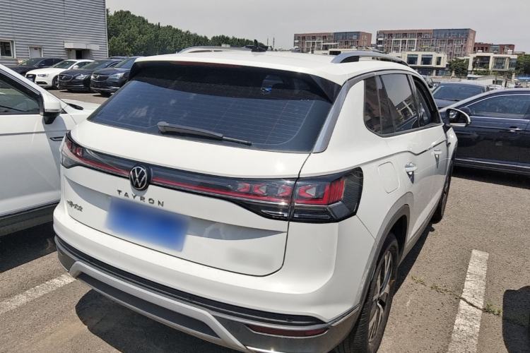 Used Volkswagen Tayron 2023 300TSI Two-Wheel-Drive Luxury Plus Advanced Edition Rear Right 45 Deg