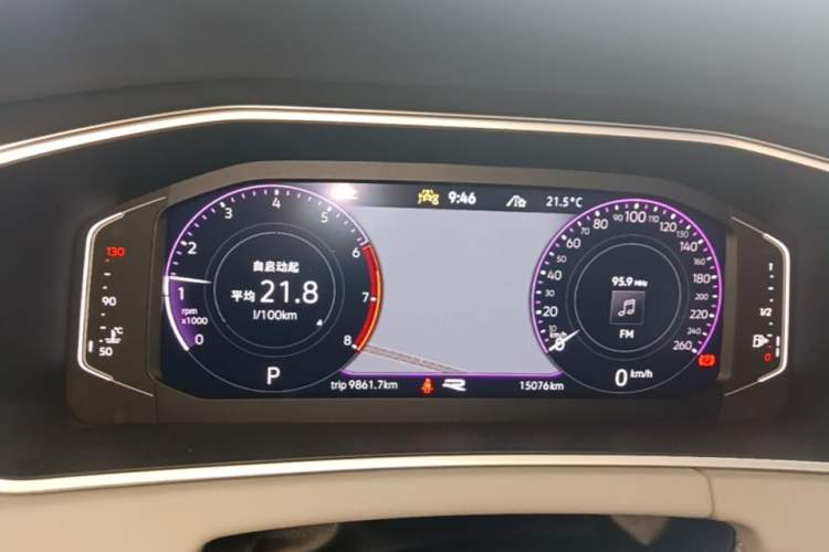 Used Volkswagen Tayron 2024 380TSI All-Wheel Drive R-Line Pro Smart Edition Instrument Cluster