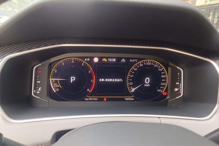 Used Volkswagen Tayron 2024 330TSI Two-Wheel Drive Luxury Plus Advanced Version Instrument Cluster