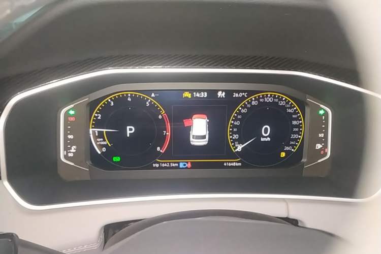 Used Volkswagen Tayron 2024 330TSI Two-Wheel Drive Luxury Plus Advanced Version Instrument Cluster