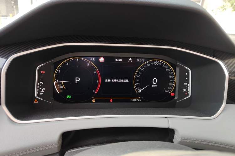 Used Volkswagen Tayron 2024 300TSI Two-Wheel-Drive Luxury Plus Advanced Version Instrument Cluster