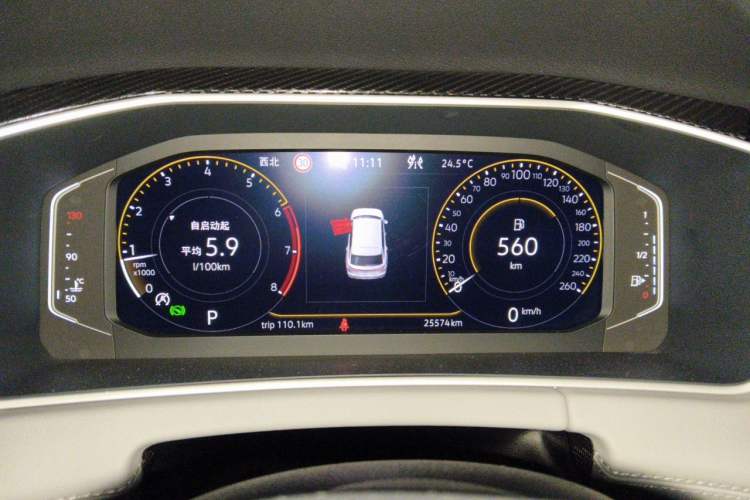 Used Volkswagen Tayron 2024 330TSI Two-Wheel Drive Luxury Plus Advanced Version Instrument Cluster
