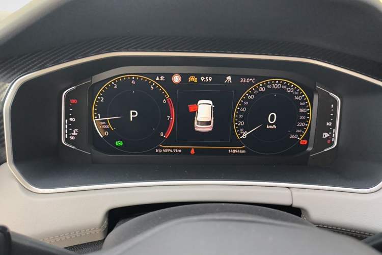Used Volkswagen Tayron 2024 330TSI Two-Wheel Drive Luxury Plus Advanced Version Instrument Cluster