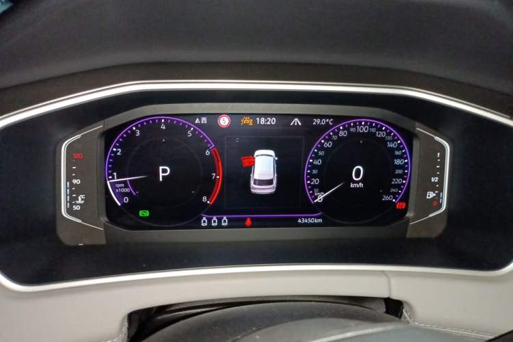 Used Volkswagen Tayron 2024 330TSI Two-Wheel Drive R-Line High-Energy Version Instrument Cluster