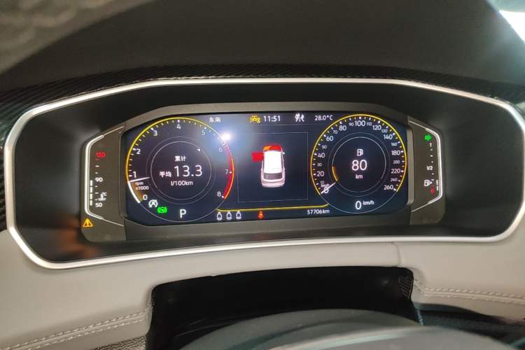 Used Volkswagen Tayron 2024 330TSI Two-Wheel Drive Luxury Plus Advanced Version Instrument Cluster