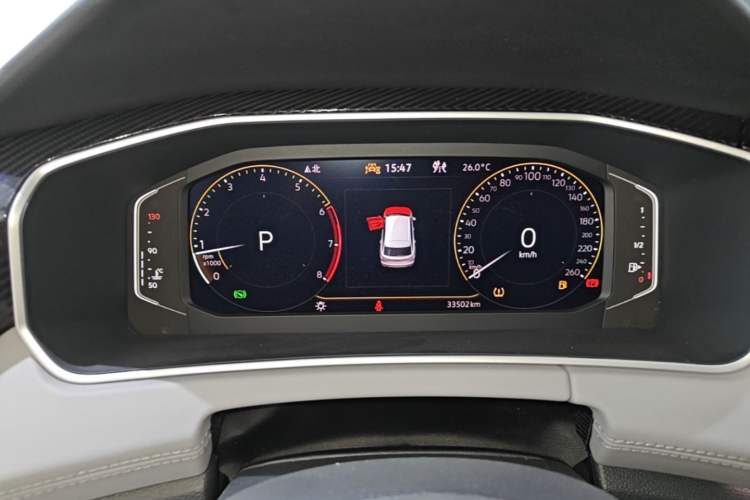 Used Volkswagen Tayron 2024 330TSI Two-Wheel Drive Luxury Plus Advanced Version Instrument Cluster
