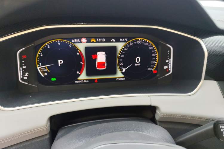 Used Volkswagen Tayron 2024 300TSI Two-Wheel-Drive Luxury Plus Advanced Version Instrument Cluster