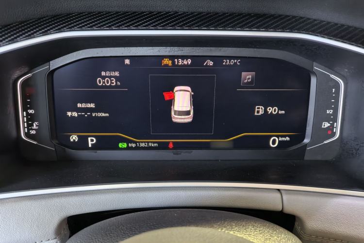 Used Volkswagen Tayron 2024 300TSI Two-Wheel-Drive Luxury Plus Advanced Version Instrument Cluster