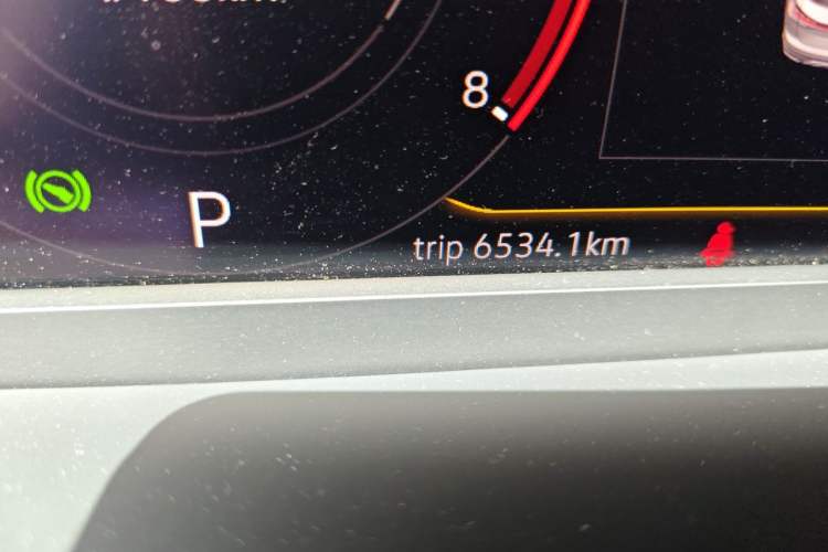 Used Volkswagen Tayron 2024 300TSI Two-Wheel-Drive Luxury Plus Advanced Version Odometer Close Up