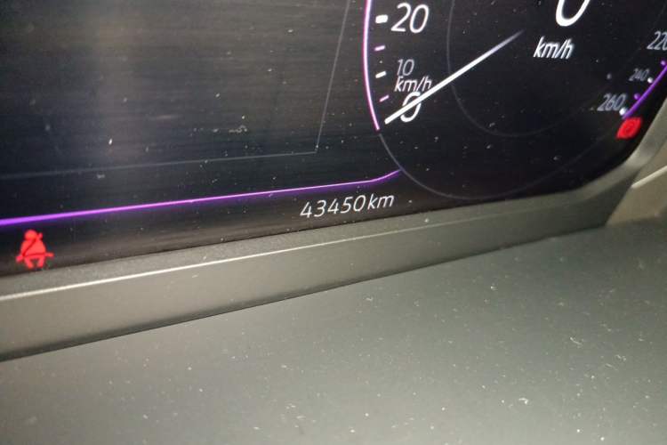 Used Volkswagen Tayron 2024 330TSI Two-Wheel Drive R-Line High-Energy Version Odometer Close Up