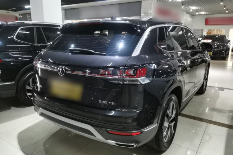 Used Volkswagen Tayron 2024 330TSI Two-Wheel Drive Luxury Plus Advanced Version Rear Right 45 Deg