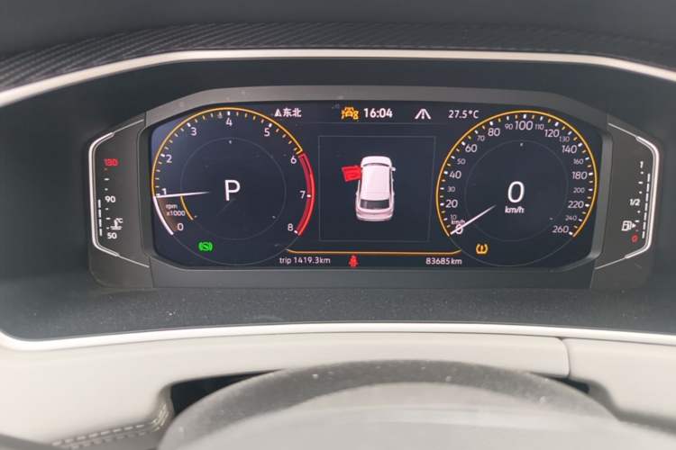 Used Volkswagen Tayron 2024 300TSI Two-Wheel-Drive Luxury Plus Advanced Version Instrument Cluster