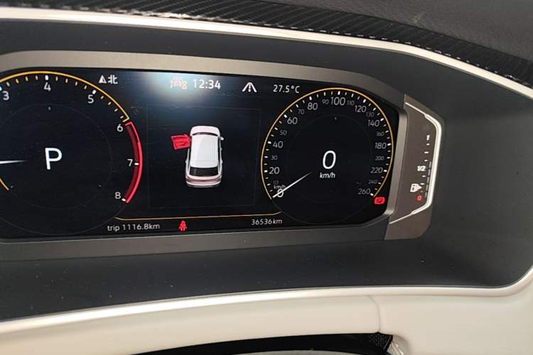 Used Volkswagen Tayron 2024 300TSI Two-Wheel-Drive Luxury Plus Advanced Version Instrument Cluster