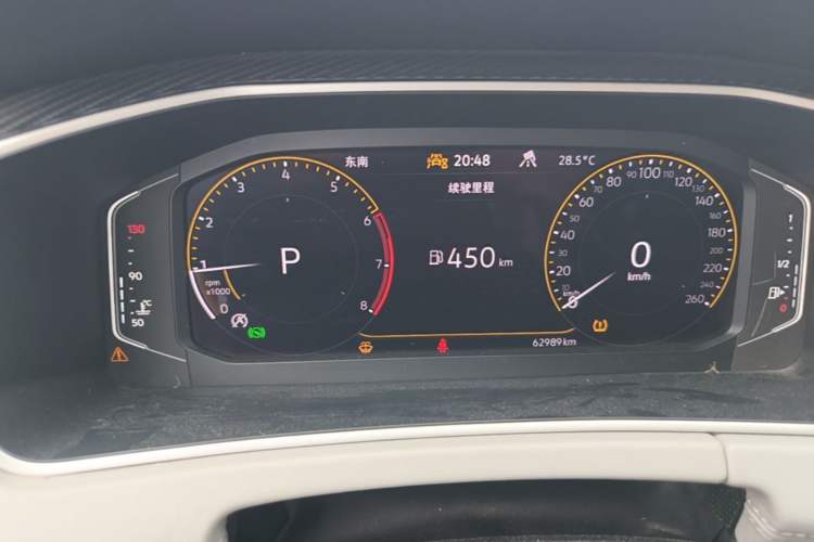 Used Volkswagen Tayron 2024 300TSI Two-Wheel-Drive Luxury Plus Advanced Version Instrument Cluster