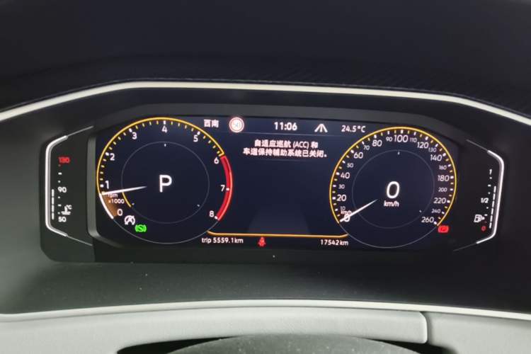 Used Volkswagen Tayron 2024 300TSI Two-Wheel-Drive Luxury Plus Advanced Version Instrument Cluster