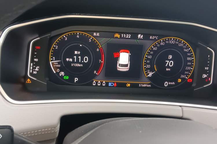 Used Volkswagen Tayron 2024 330TSI Two-Wheel Drive Luxury Plus Advanced Version Instrument Cluster