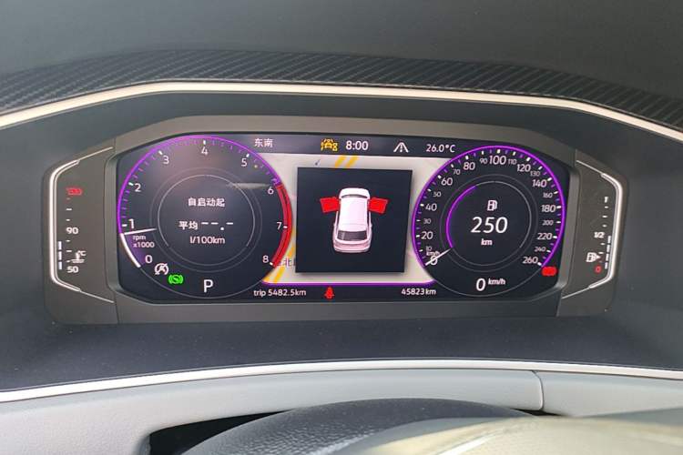 Used Volkswagen Tayron 2024 330TSI Two-Wheel Drive Luxury Plus Advanced Version Instrument Cluster