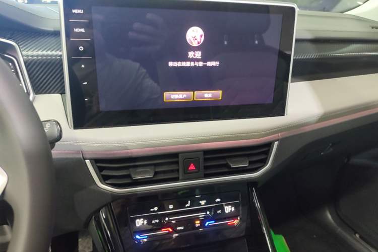 Used Volkswagen Tayron 2024 300TSI Two-Wheel-Drive Luxury Plus Advanced Version Audio And AC Panel