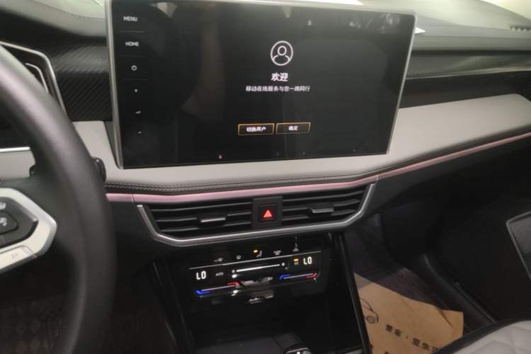 Used Volkswagen Tayron 2024 330TSI Two-Wheel Drive Luxury Plus Advanced Version Audio And AC Panel