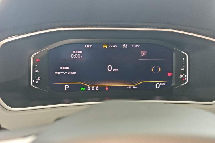 Used Volkswagen Tayron 2024 300TSI Two-Wheel-Drive Luxury Plus Advanced Version Instrument Cluster