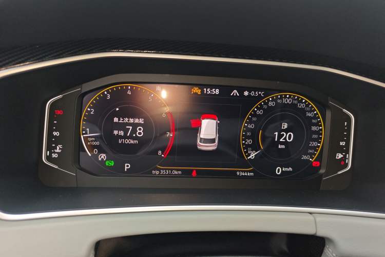 Used Volkswagen Tayron 2024 300TSI Two-Wheel-Drive Luxury Plus Advanced Version Instrument Cluster