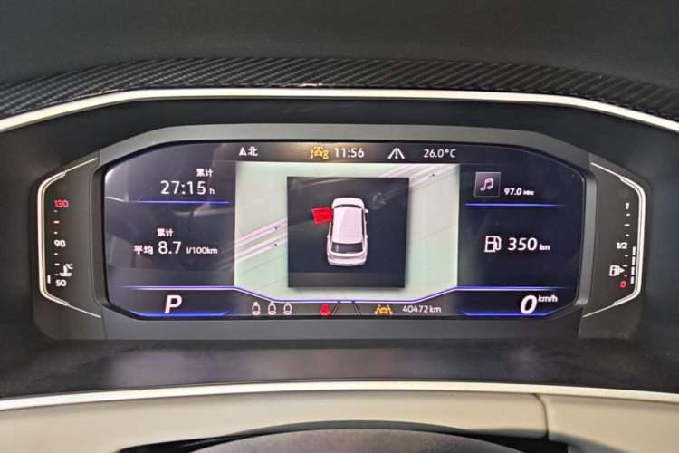 Used Volkswagen Tayron 2024 300TSI Two-Wheel-Drive Luxury Plus Advanced Version Instrument Cluster