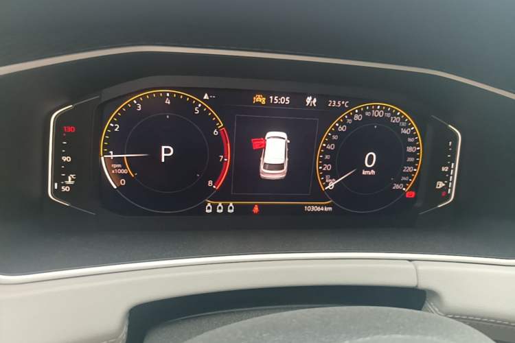 Used Volkswagen Tayron 2024 300TSI Two-Wheel-Drive Luxury Plus Advanced Version Instrument Cluster