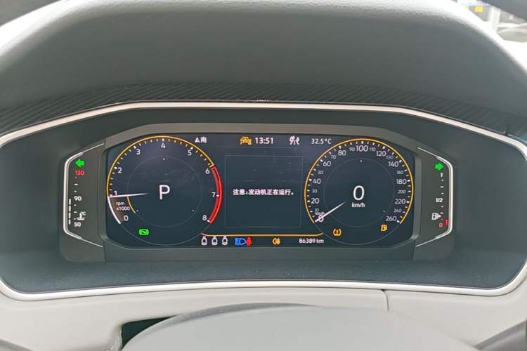 Used Volkswagen Tayron 2024 300TSI Two-Wheel-Drive Luxury Plus Advanced Version Instrument Cluster